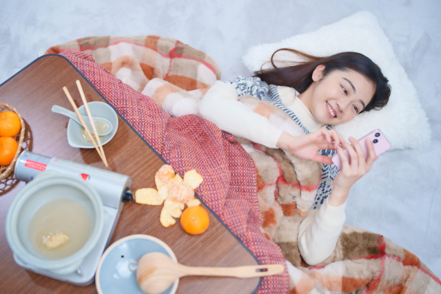 こたつで寝る人の注意点！
